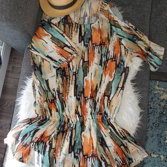 Silver Lining Tops - Silver Lining cold shoulder dress size 12